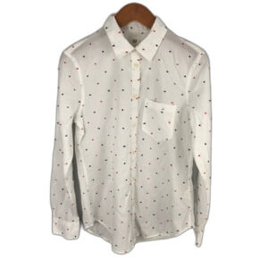 GAP Katya Fitted Boyfriend Shirt NWT Size Small